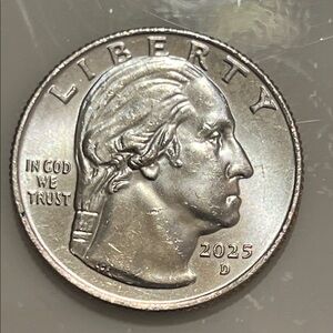 2025 D Quarter Coin